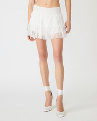 LETA SKIRT SNOW WHITE