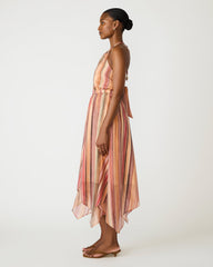 DALINA DRESS STRIPE MULTI