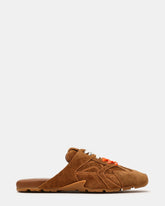 AZIEL MULE CHESTNUT SUEDE