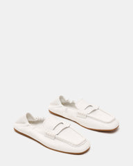 EURRY WHITE LEATHER
