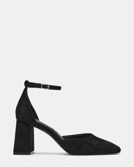 HARTLYN BLACK SUEDE