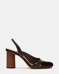 JANINE BROWN LEATHER