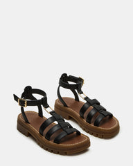 JARELLI BLACK LEATHER