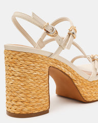 JAYCE WHITE RAFFIA