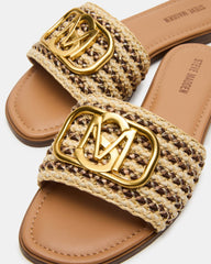 KORA BROWN RAFFIA