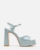 LIANDRA TEAL SATIN
