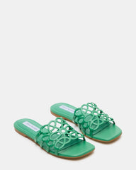 LOTUS GREEN LEATHER