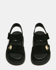 MATINE BLACK SUEDE