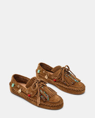 SAMUAL CHARM CHESTNUT SUEDE