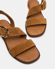 SAYER DARK TAUPE SUEDE