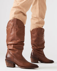 STAGE COGNAC LEATHER