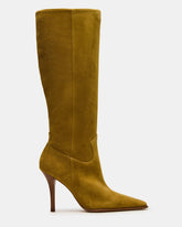 WESCOT OLIVE SUEDE