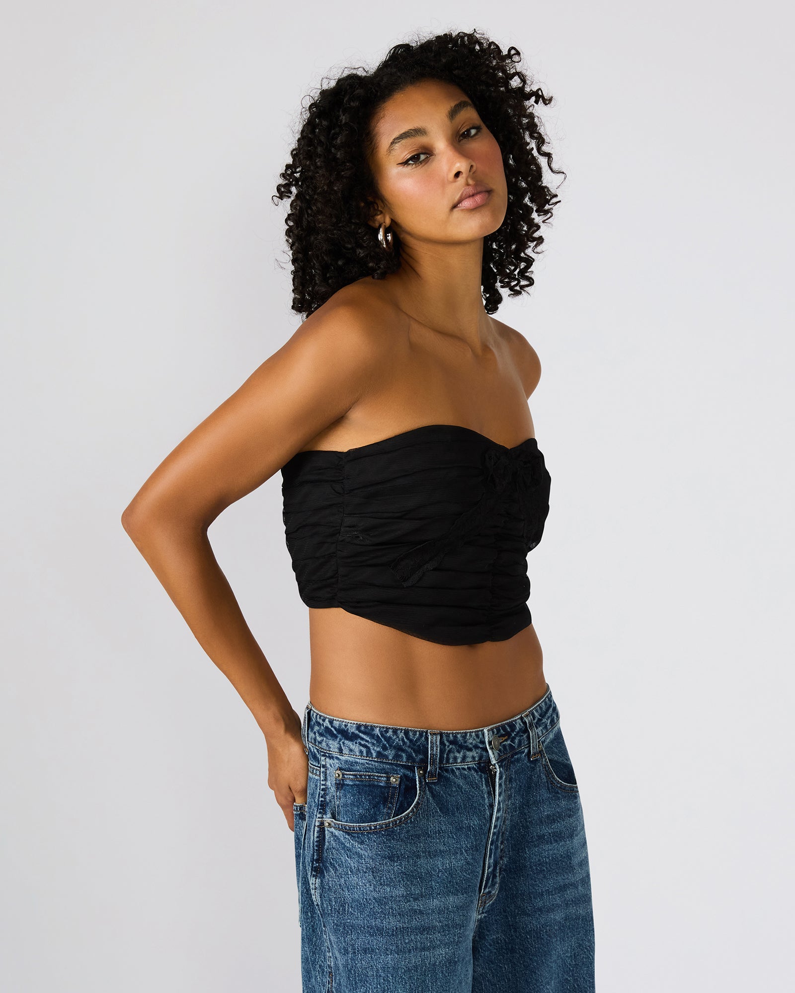 MARTINE TOP BLACK