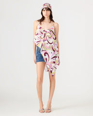 MARGAN TOP PETAL PAISLEY
