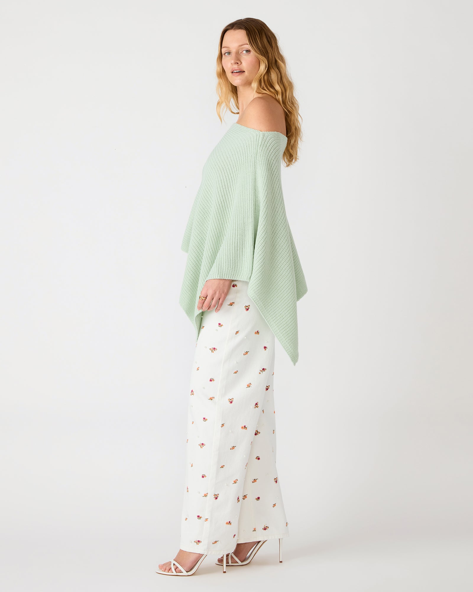 CHANNING PONCHO BAY GREEN