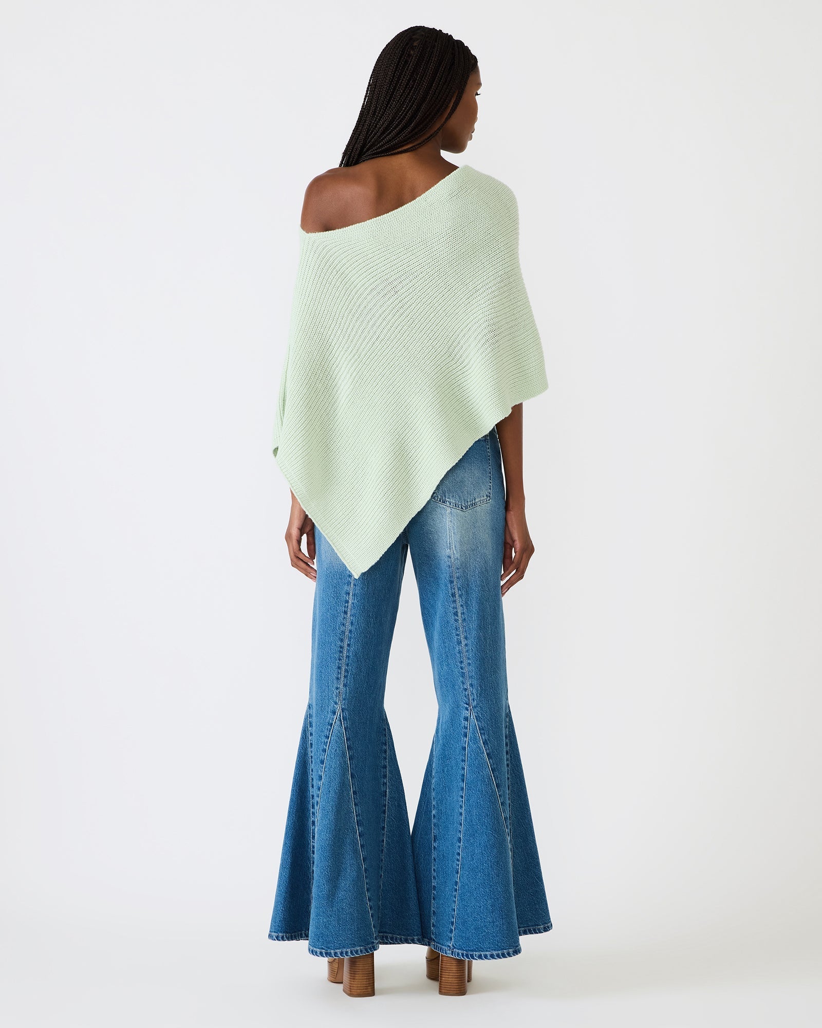 CHANNING PONCHO BAY GREEN
