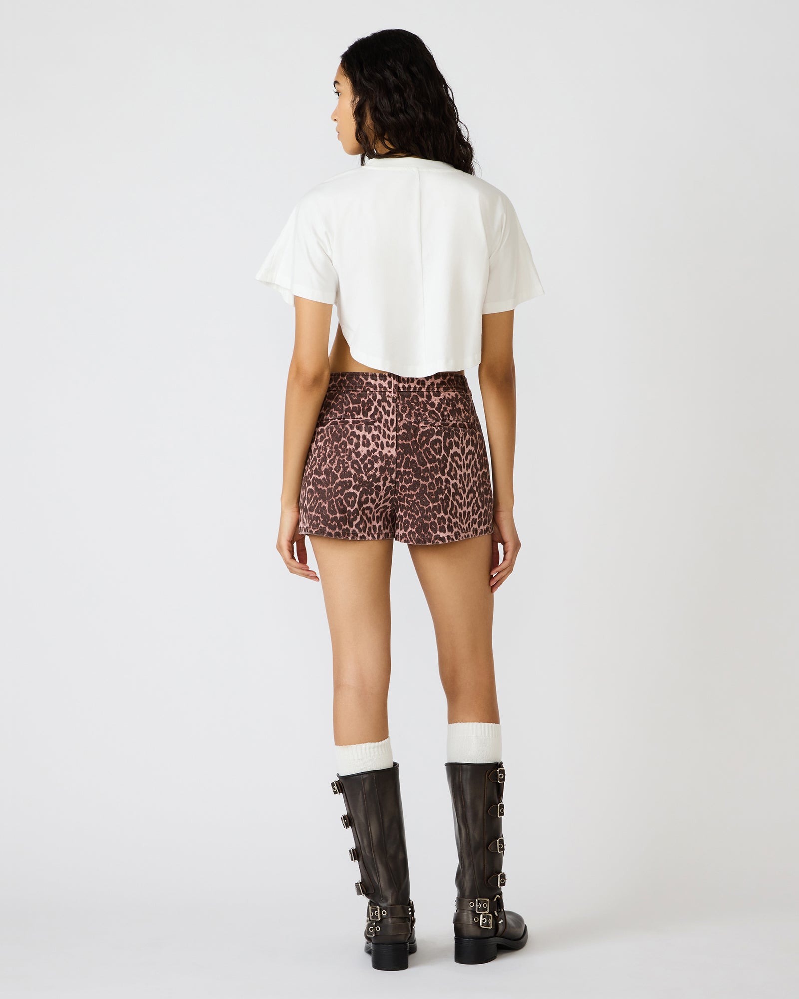 CAIT SHORT HOT SPOTS PRINT