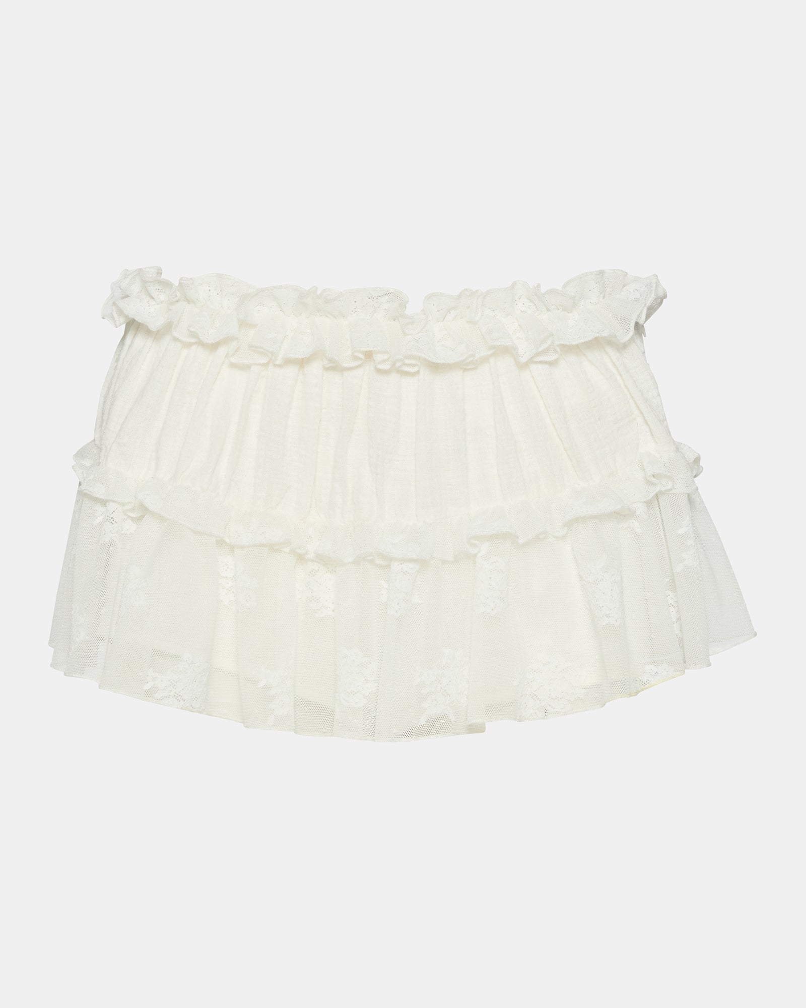 LETA SKIRT SNOW WHITE