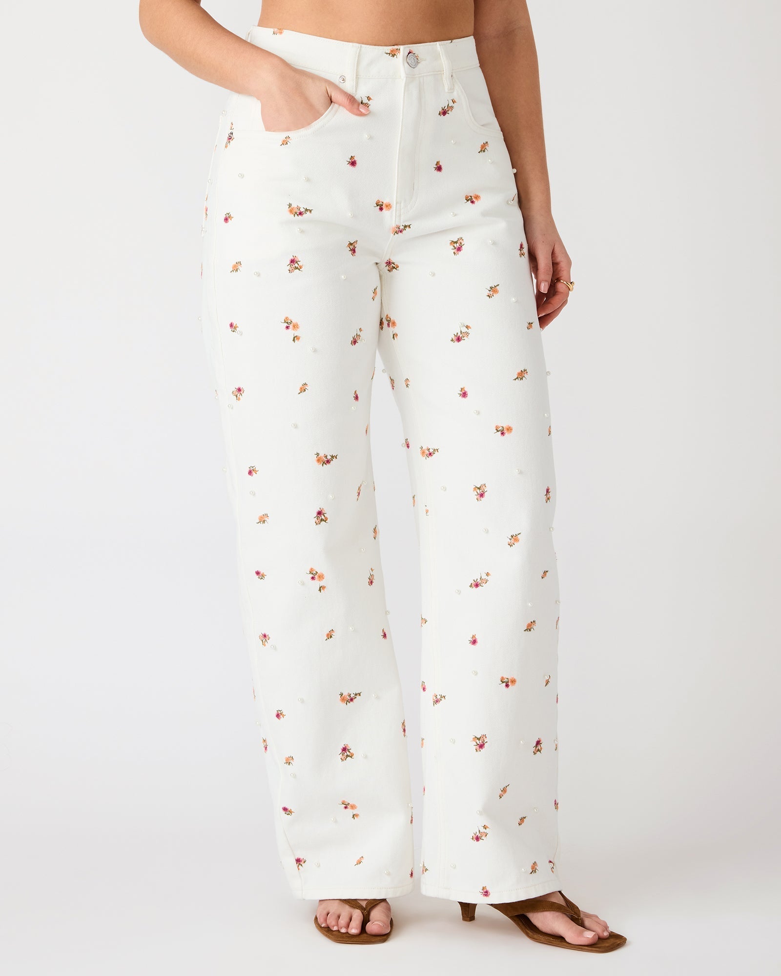 SYDNEE FLORAL JEAN ANTIQUE