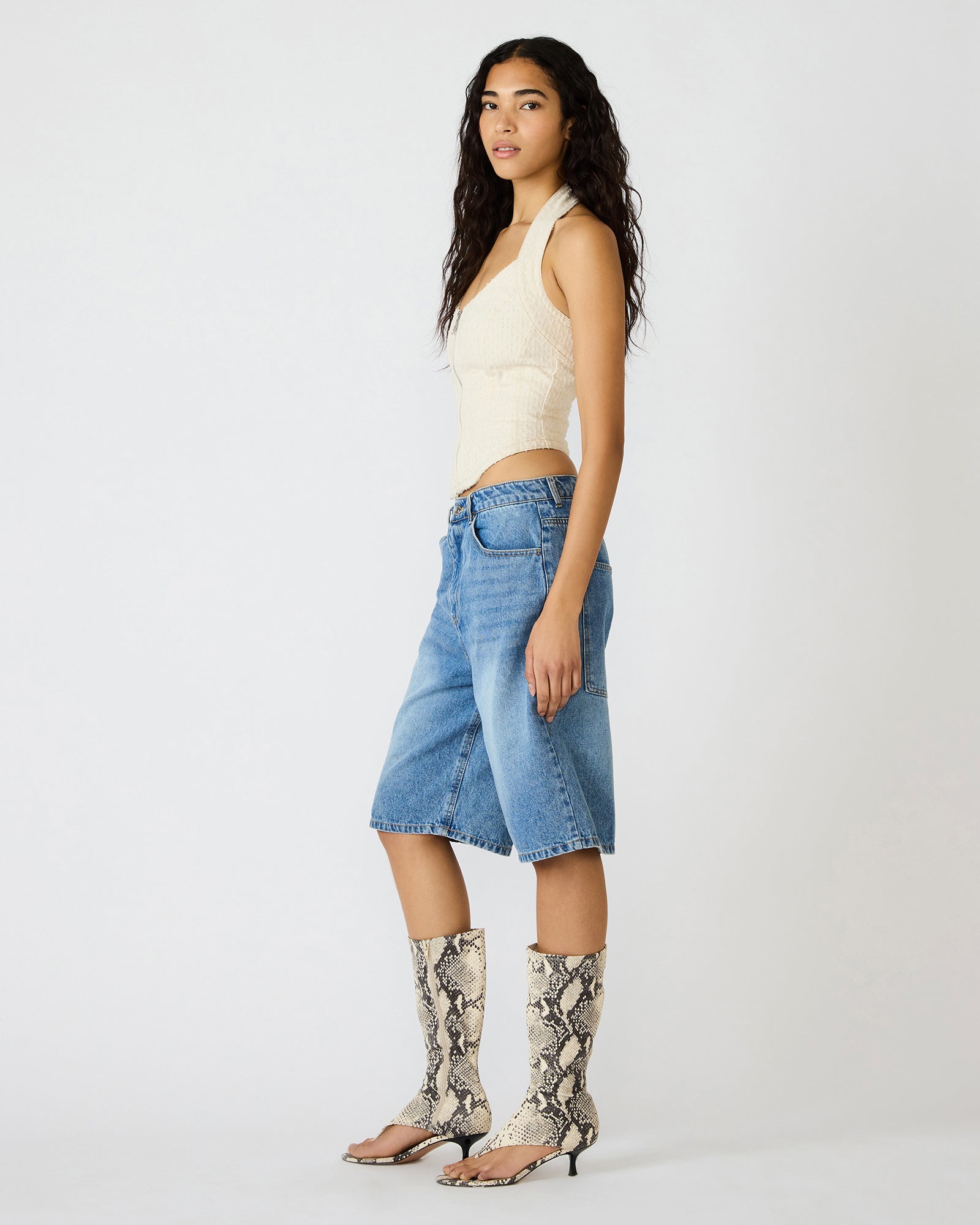 NATASHA CORSET TOP NATURAL
