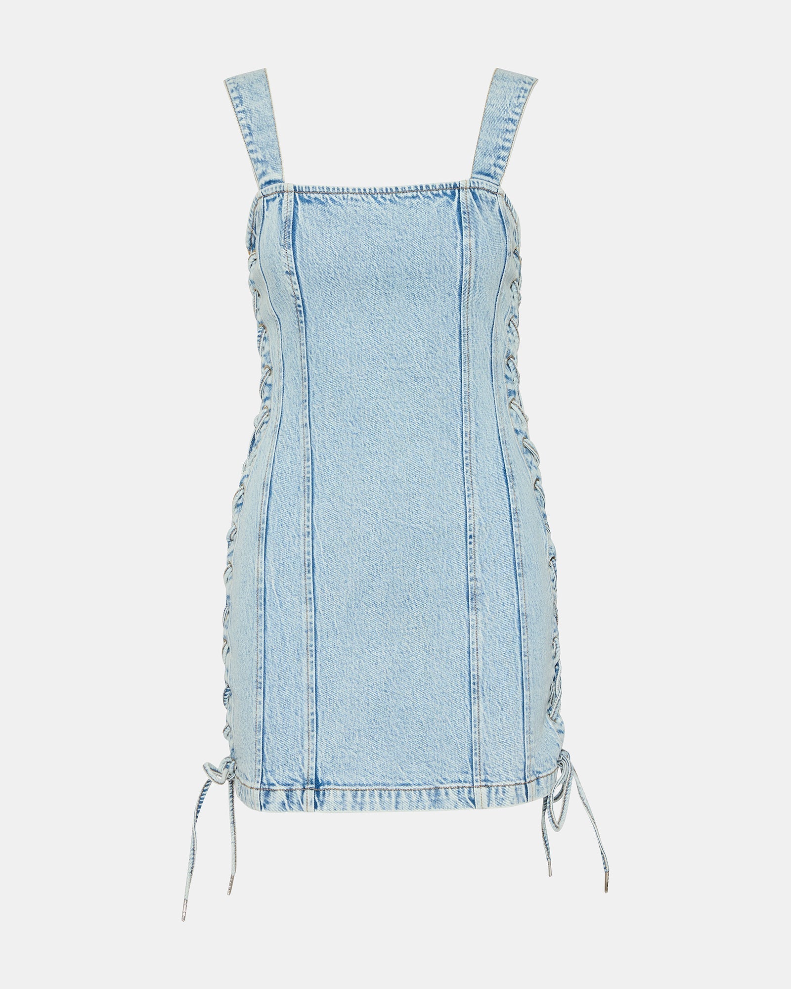 GIANKA DRESS HAZEY BLUE