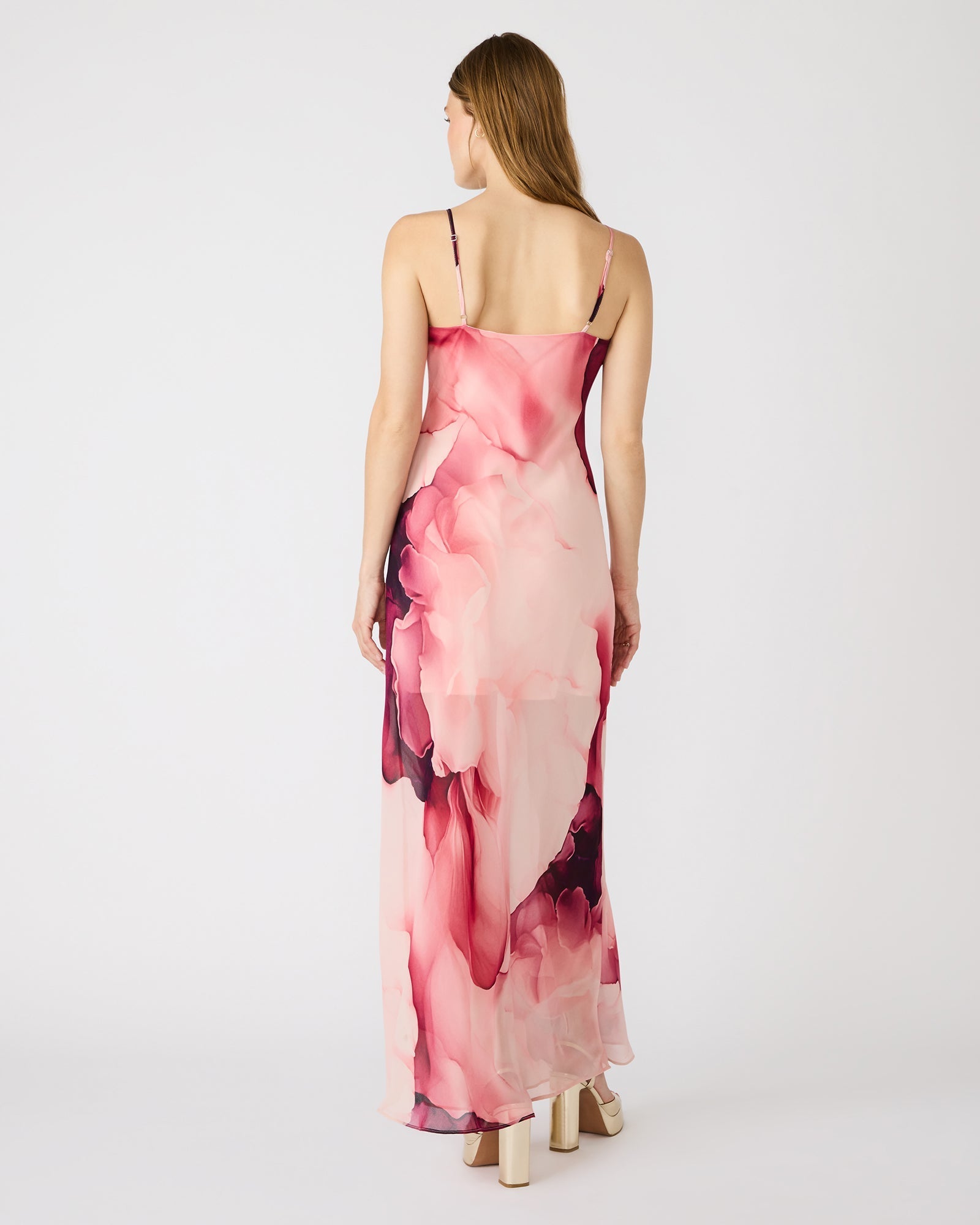 MAXINIA DRESS CORAL CLOUD