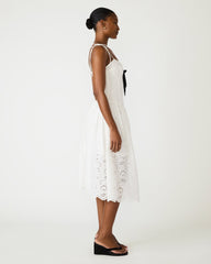 JULIARA DRESS WHITE