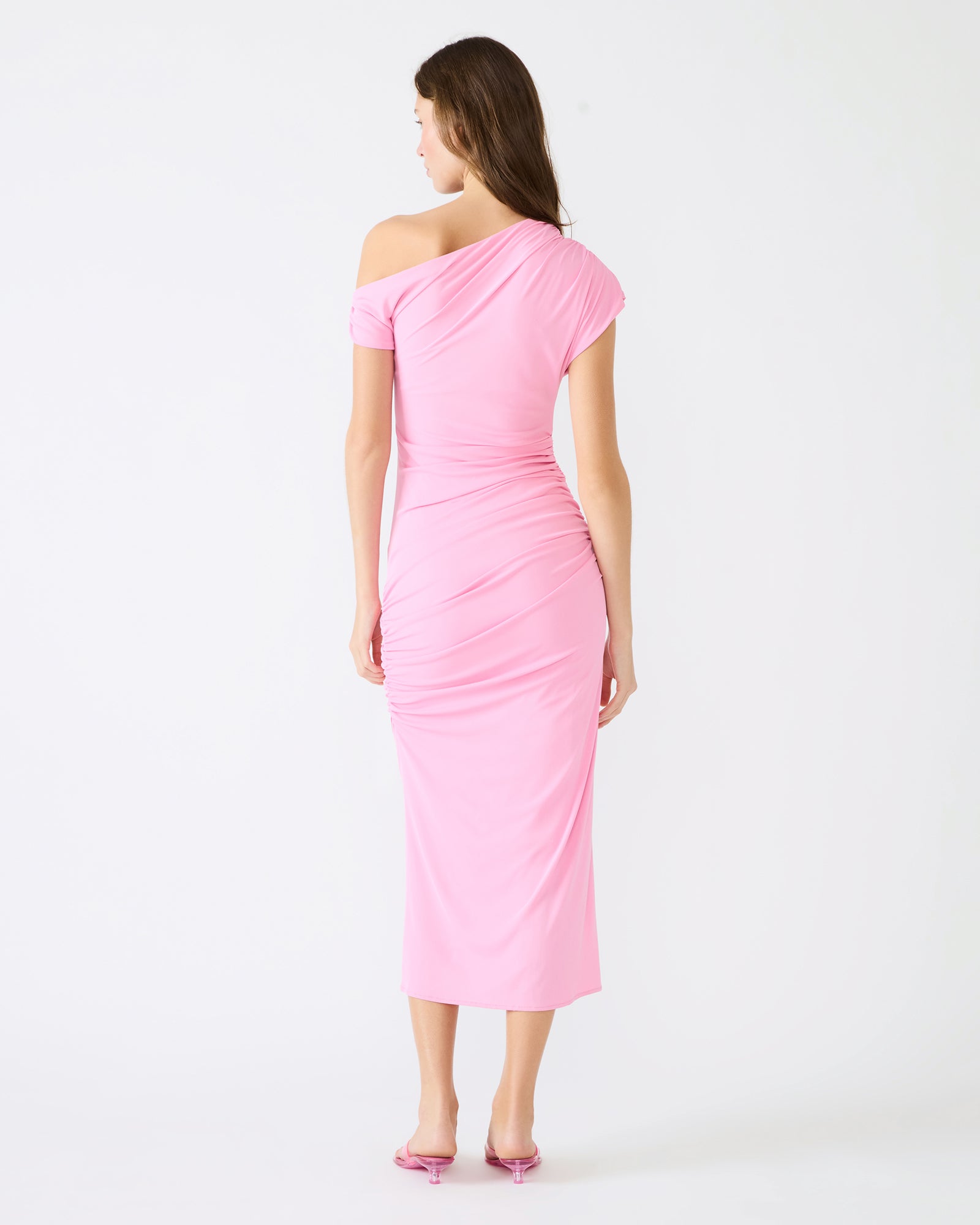 GRACELYN DRESS PINK TAFFY