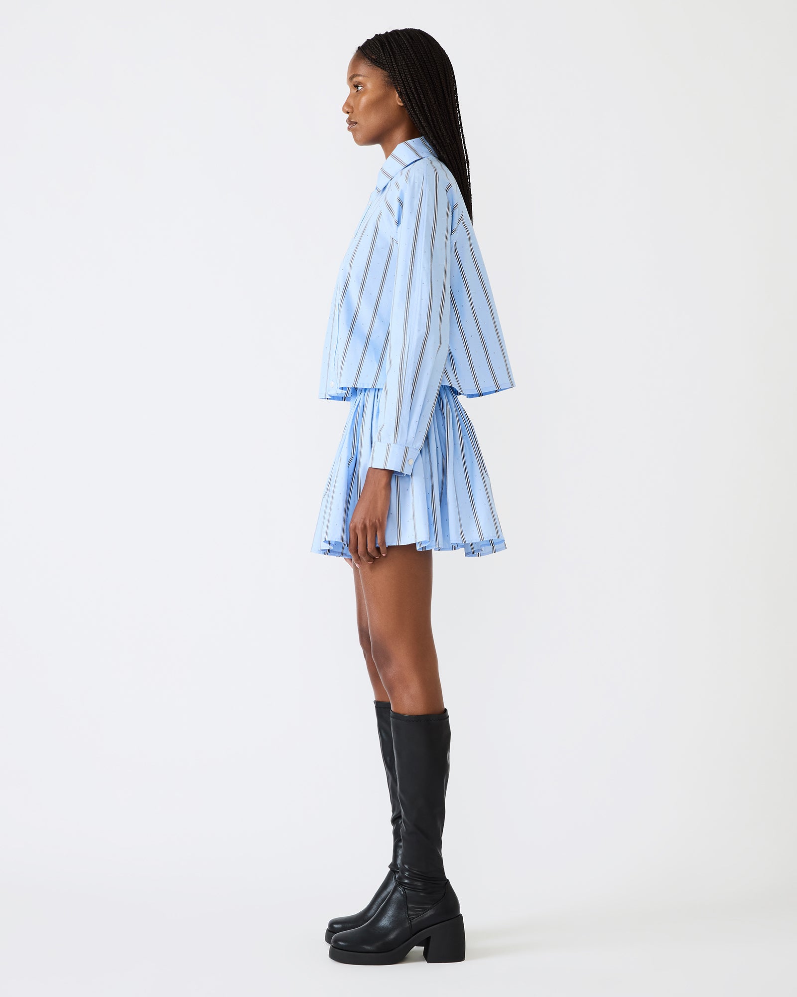 TYRIA SKIRT ESTATE BLUE