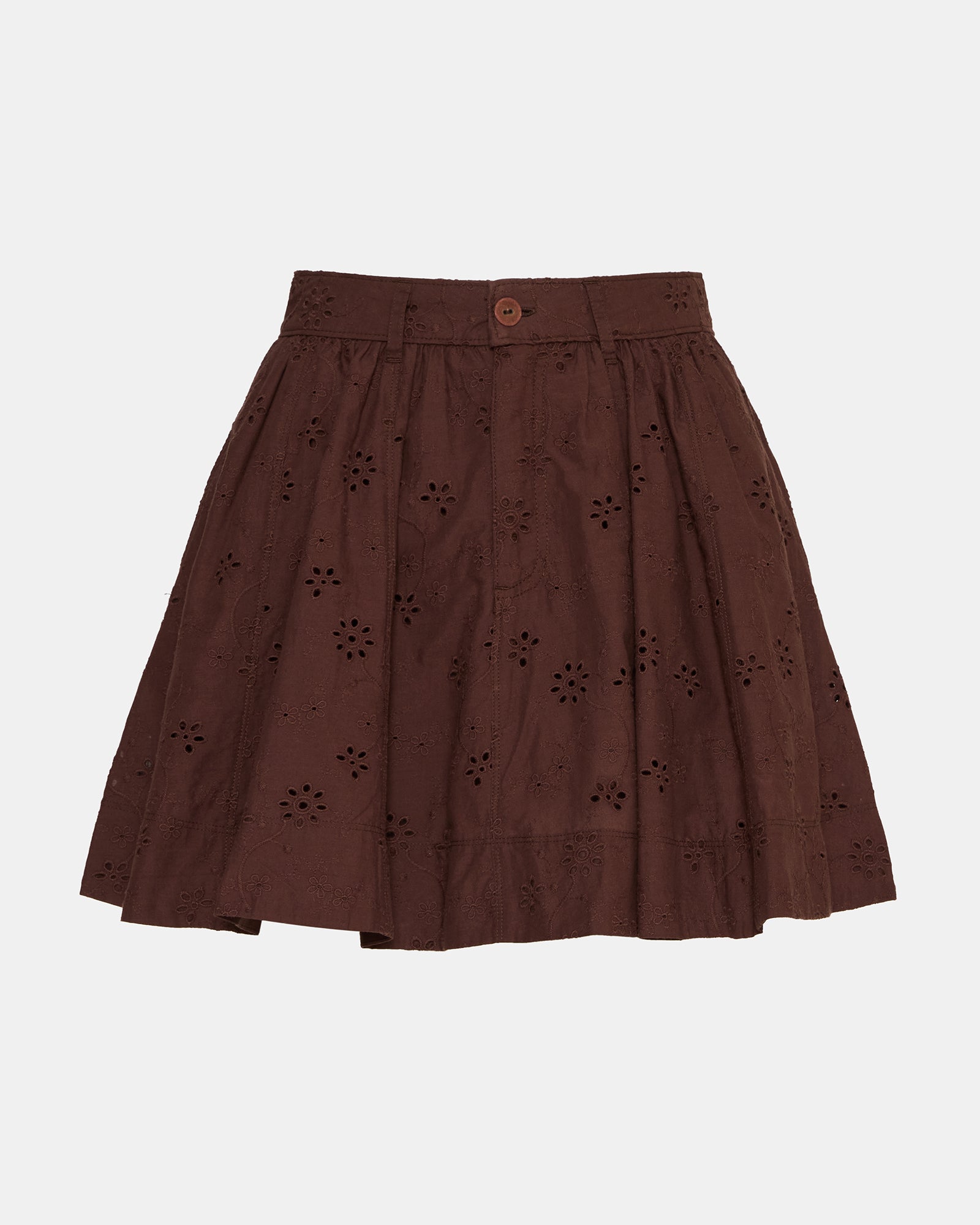 VANNY SKIRT WALNUT