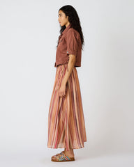 SHILLOH SKIRT STRIPE MULTI