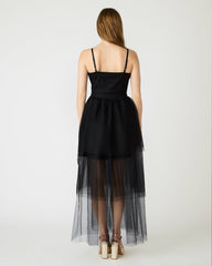 EMILY TULLE DRESS BLACK