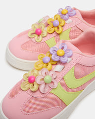 TODDLERS' JERSEY LIME/PINK