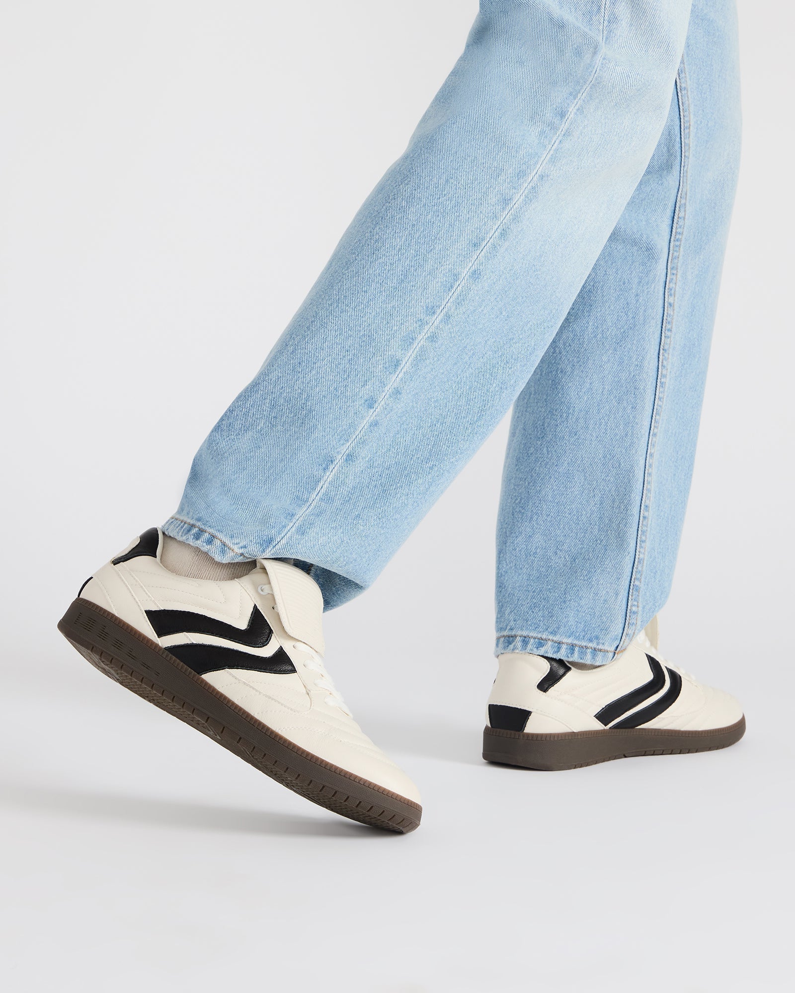 JANOS WHITE LEATHER