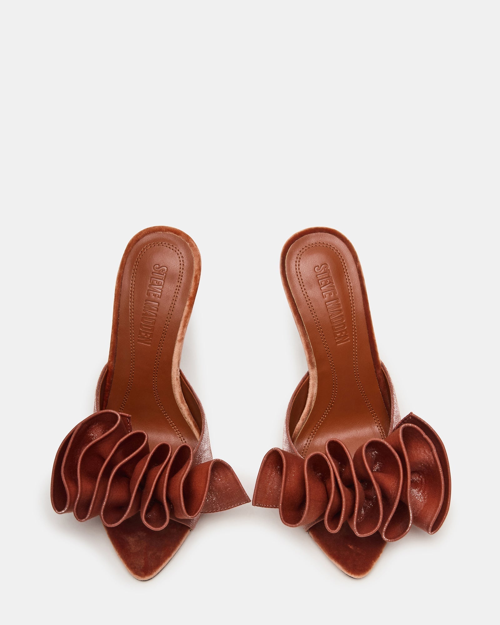 AFFINITY RUST SATIN