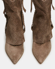 AUBRIELLE TAUPE SUEDE