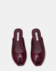 BLOSS BURGUNDY LEATHER