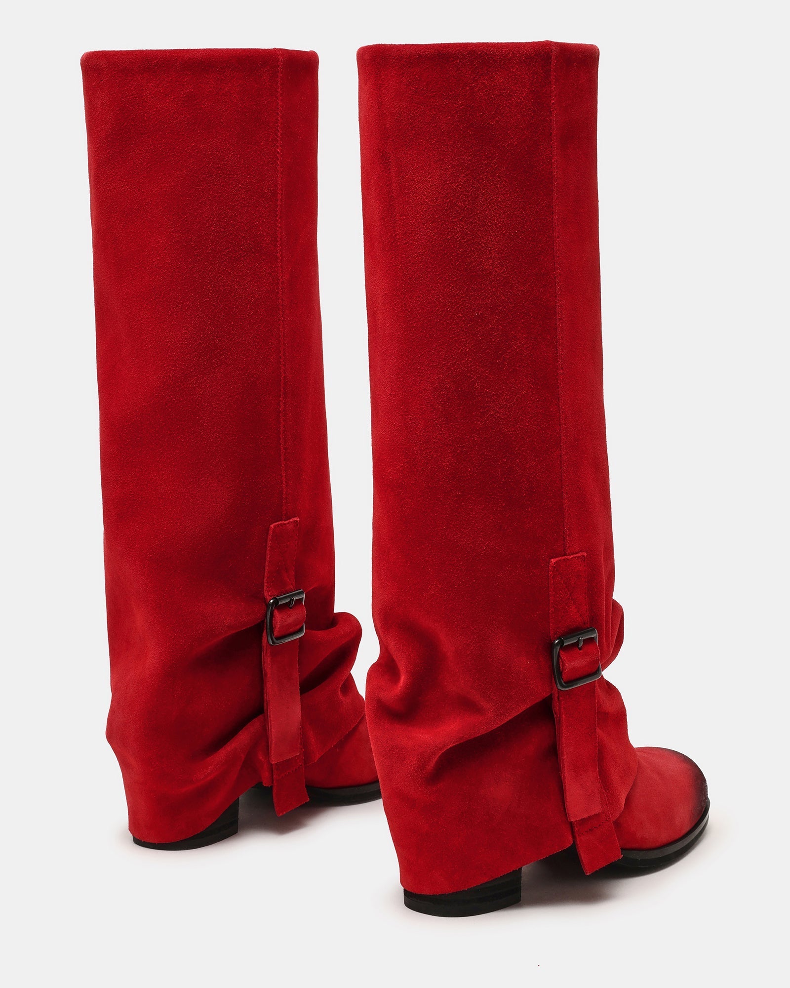 BOZEMAN RED SUEDE
