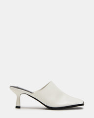 DEMPSEY WHITE LEATHER