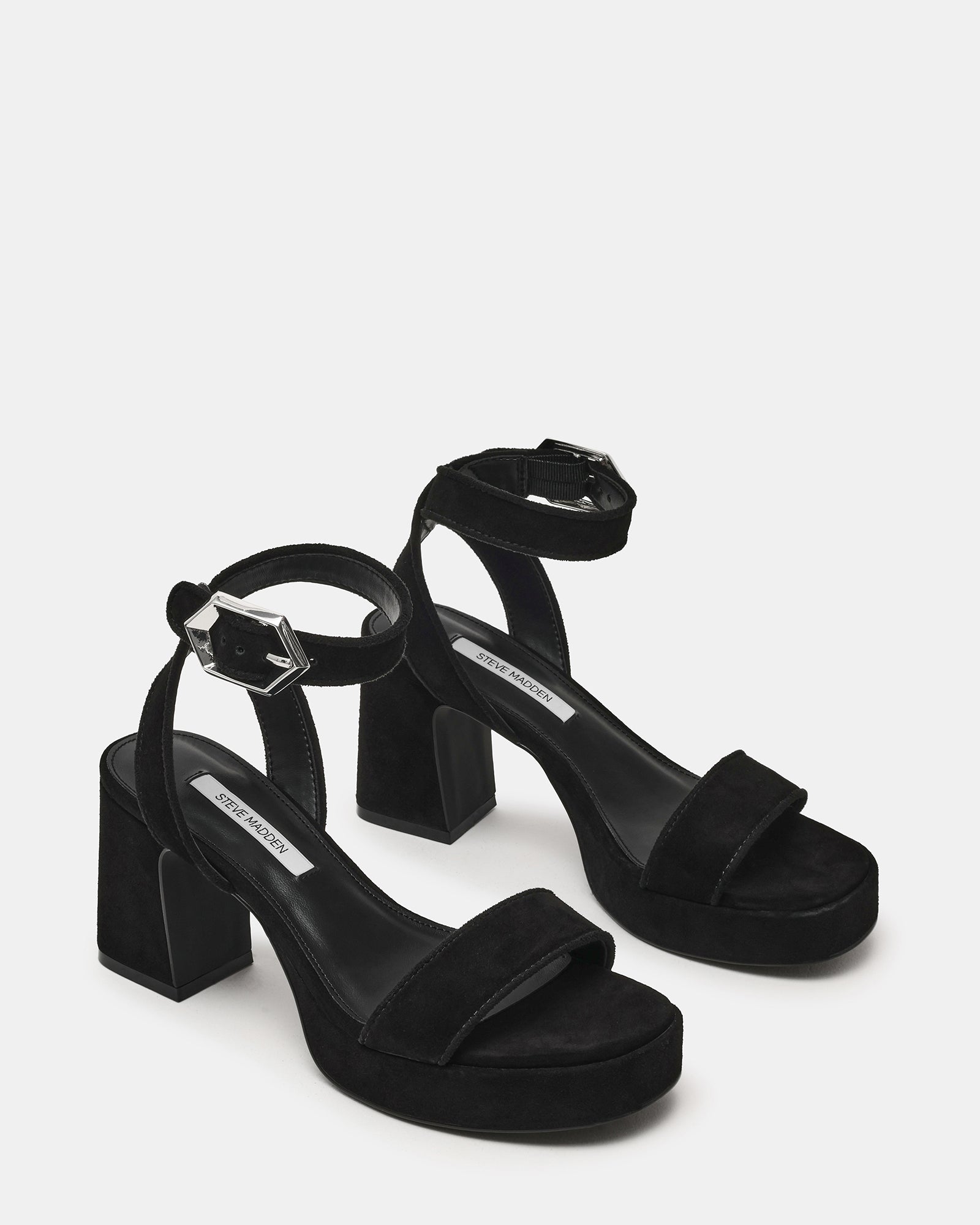 ELIDA BLACK SUEDE
