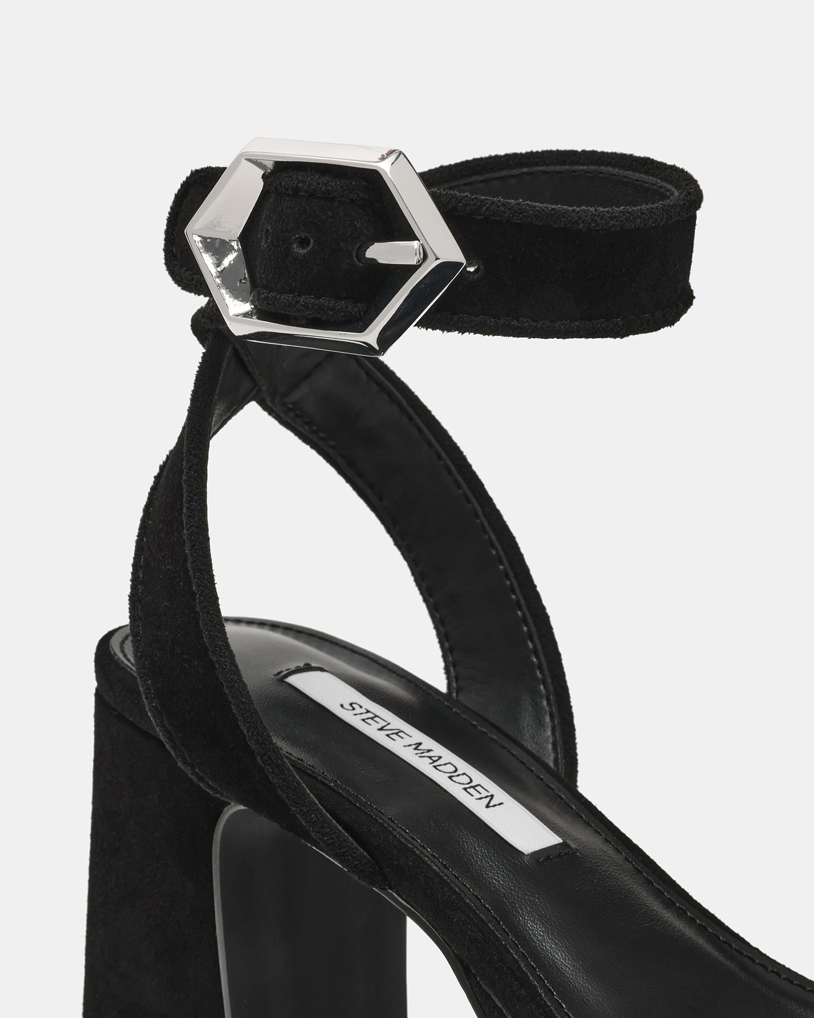 ELIDA BLACK SUEDE