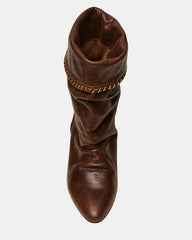 ENAYA BROWN LEATHER