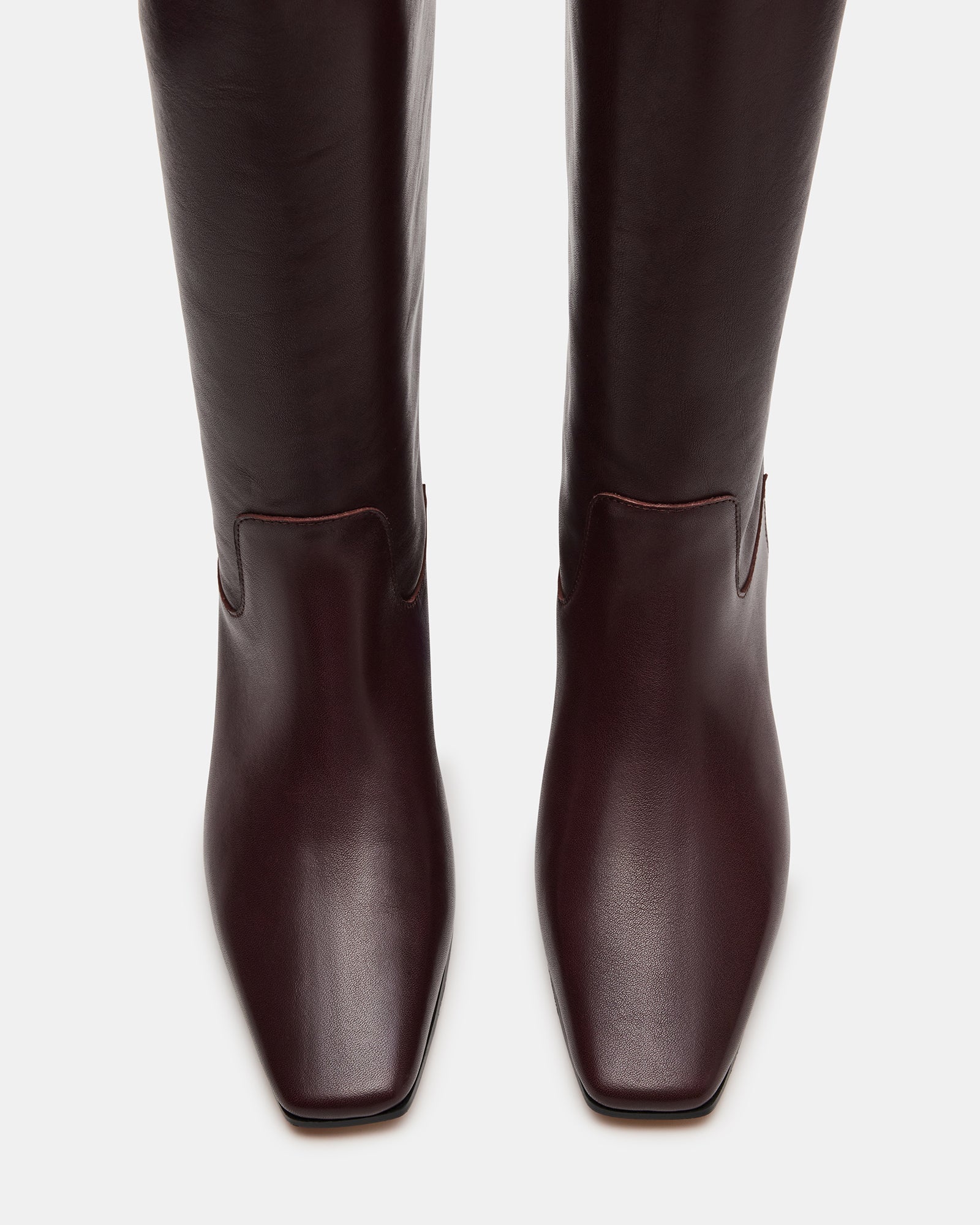 GWYNETH BROWN/RED LEATHER