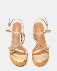 JAYCE GOLD RAFFIA
