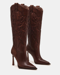 KINZEE BROWN LEATHER