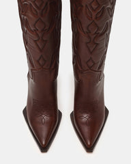 KINZEE BROWN LEATHER