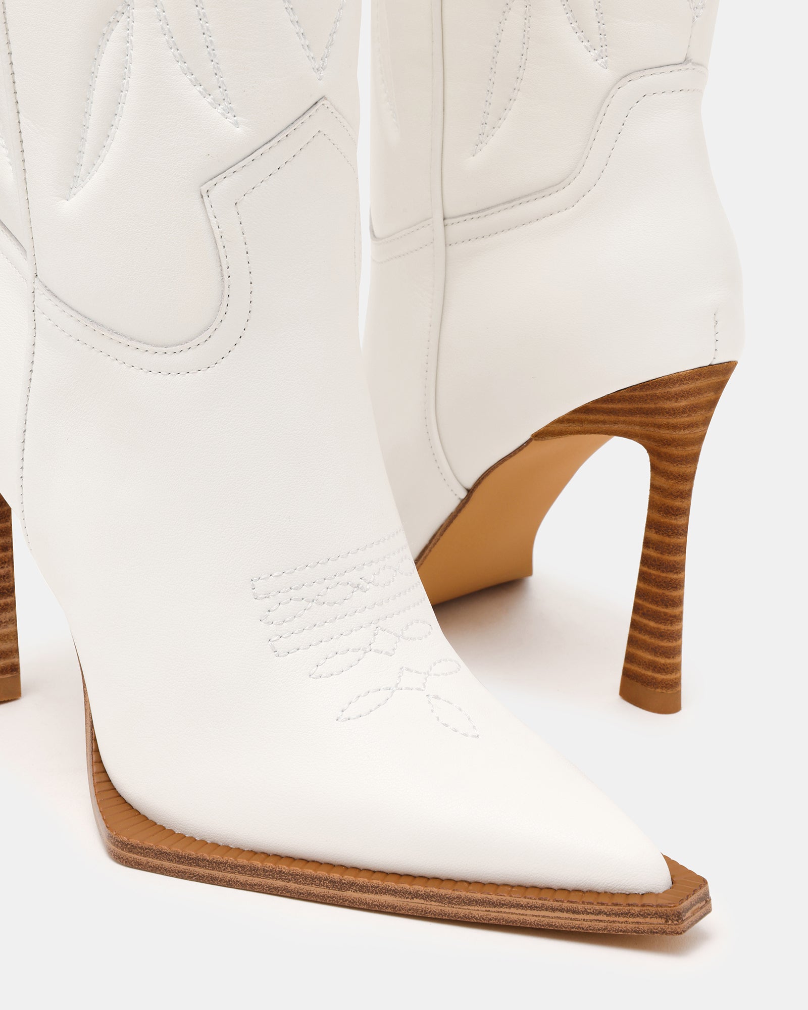 KINZEE WHITE LEATHER