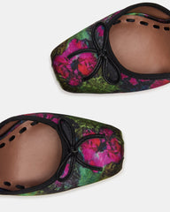 LARINA FLORAL SATIN