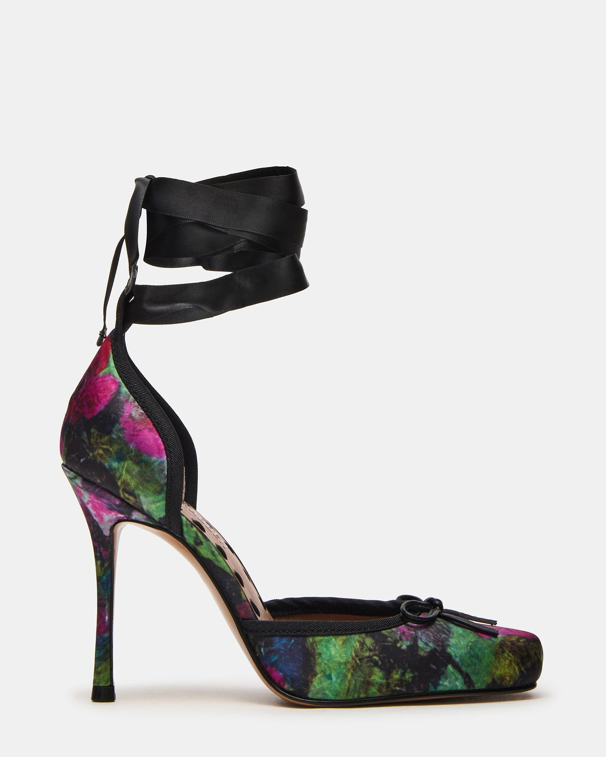 LARINA FLORAL SATIN