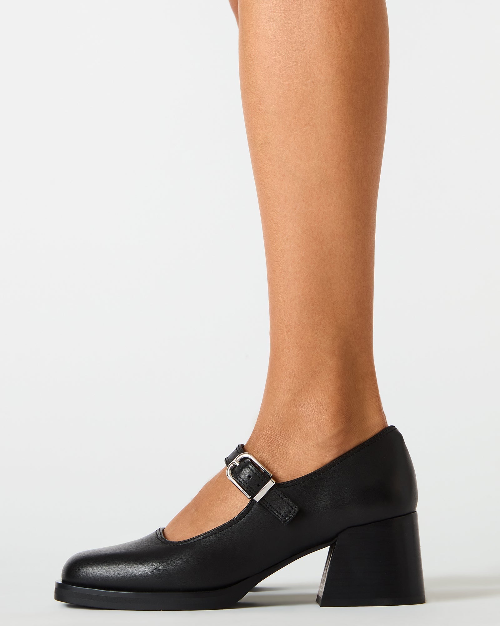 LISBON BLACK LEATHER